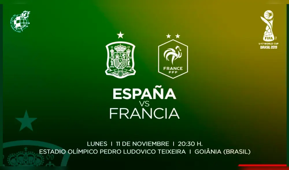 ¡Paliza! Francia goleó 6-1 a España por el Mundial Sub-17 [RESUMEN]