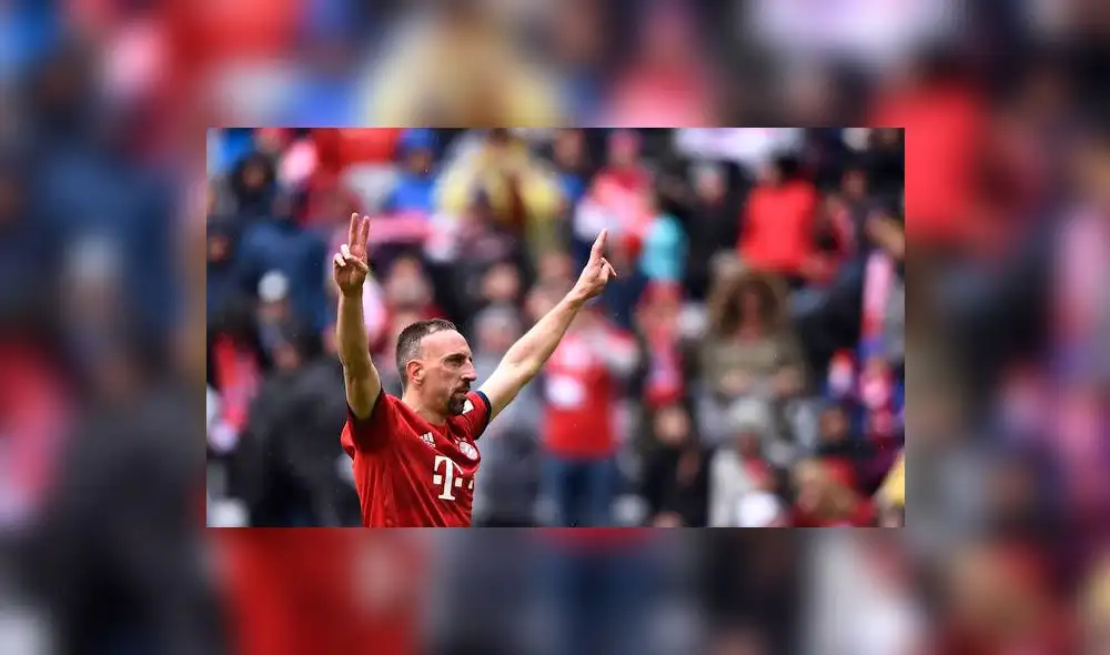 Ribéry dejará Bayern Munich tras 12 años, al finalizar la temporada