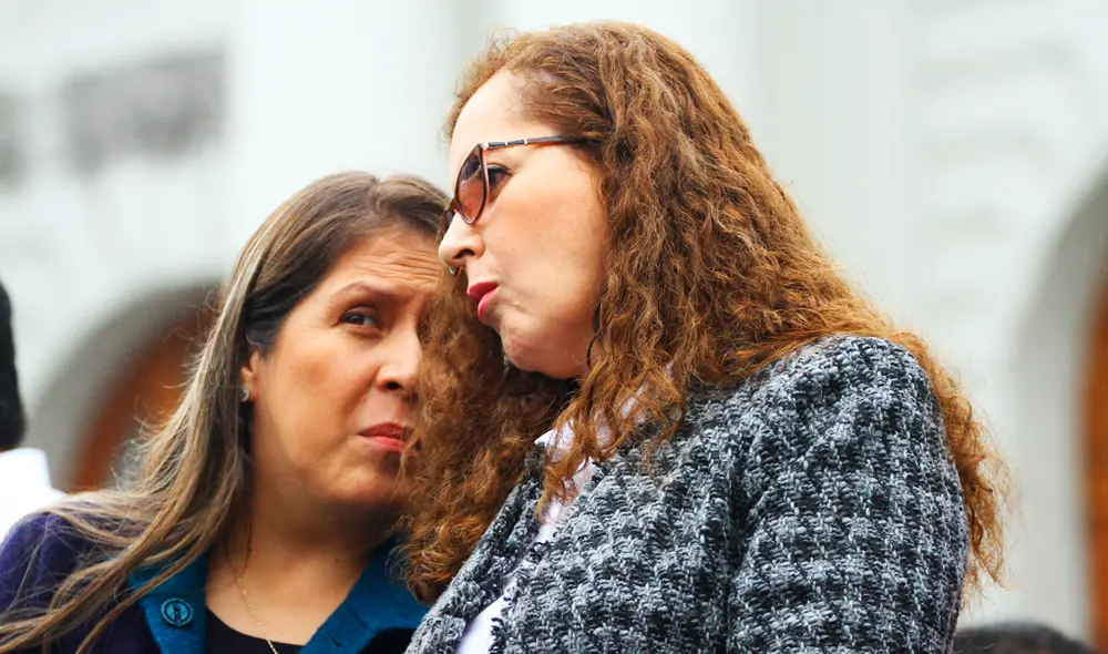 Yeni Vilcatoma y Rosa Bartra llegaron al Congreso en el 2016 por el partido Fuerza Popular. Foto: La República. Yeni Vilcatoma y Rosa Bartra llegaron al Congreso en el 2016 por el partido Fuerza Popular. Foto: La República.