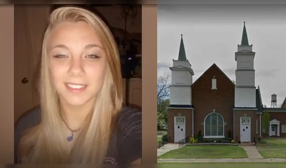 EE. UU.: una joven se saca los ojos frente a una iglesia por dramática razón