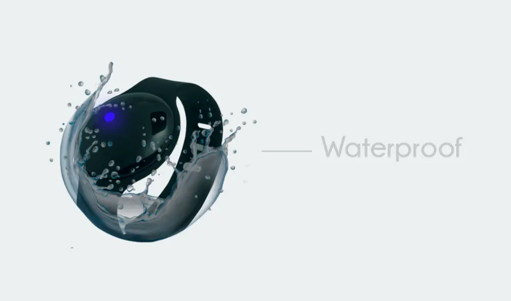 La pulsera es resistente al agua. | Foto: Wardoo La pulsera es resistente al agua. | Foto: Wardoo