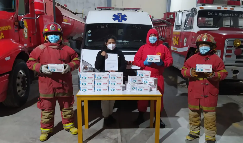 Solidario gesto fue realizado por el restaurante El Buen Lugar. Foto: Difusión