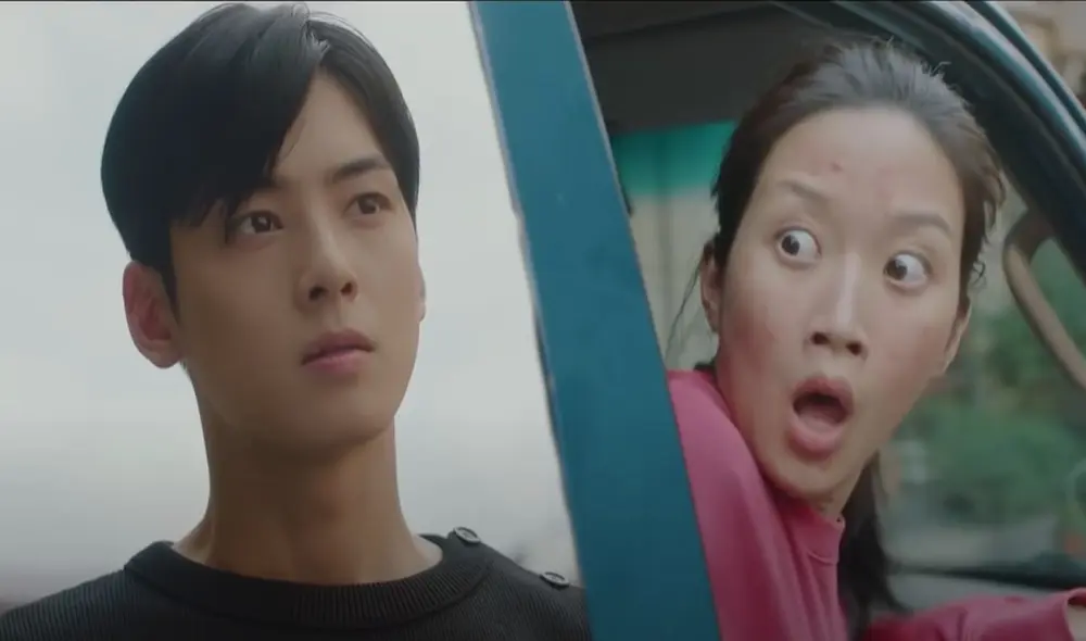 Moon Ga Young se muestra sin maquillaje ante Cha Eun Woo. Foto: tvN Moon Ga Young se muestra sin maquillaje ante Cha Eun Woo. Foto: tvN