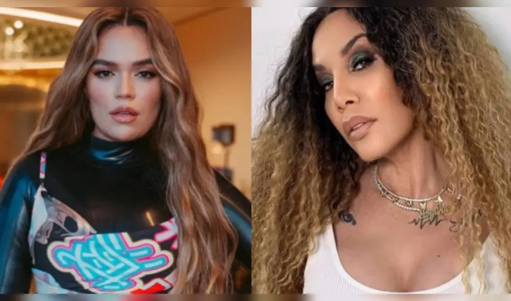 Karol G e Ivy Queen posan juntas y crean gran expectativa entre sus fans. Fotos: Instagram