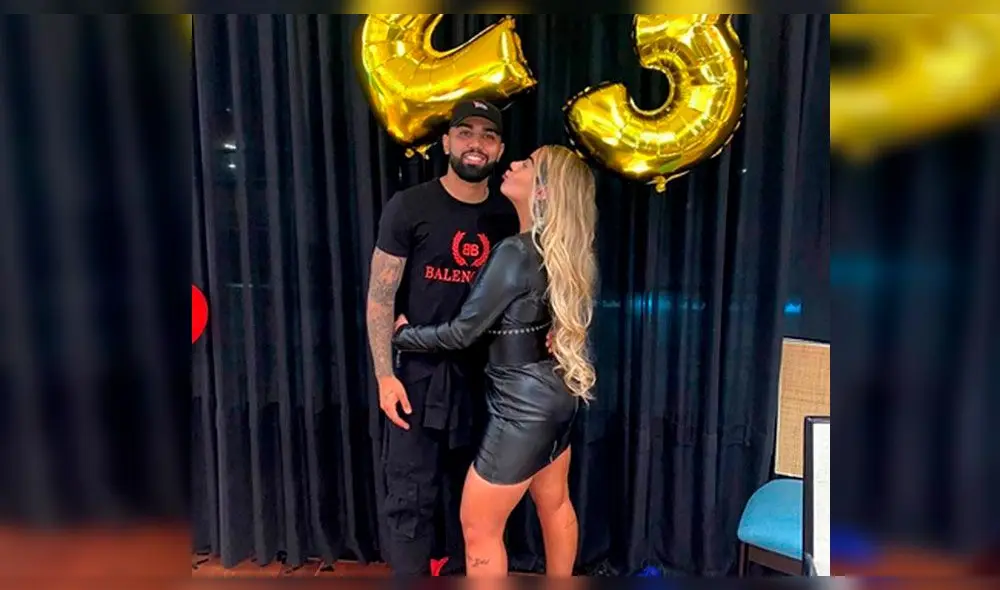 Rafaella Da Silva y Gabriel Barbosa Rafaella Da Silva y Gabriel Barbosa