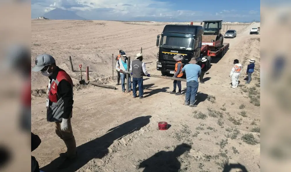 Construcción de cementerio continuará. Construcción de cementerio continuará.