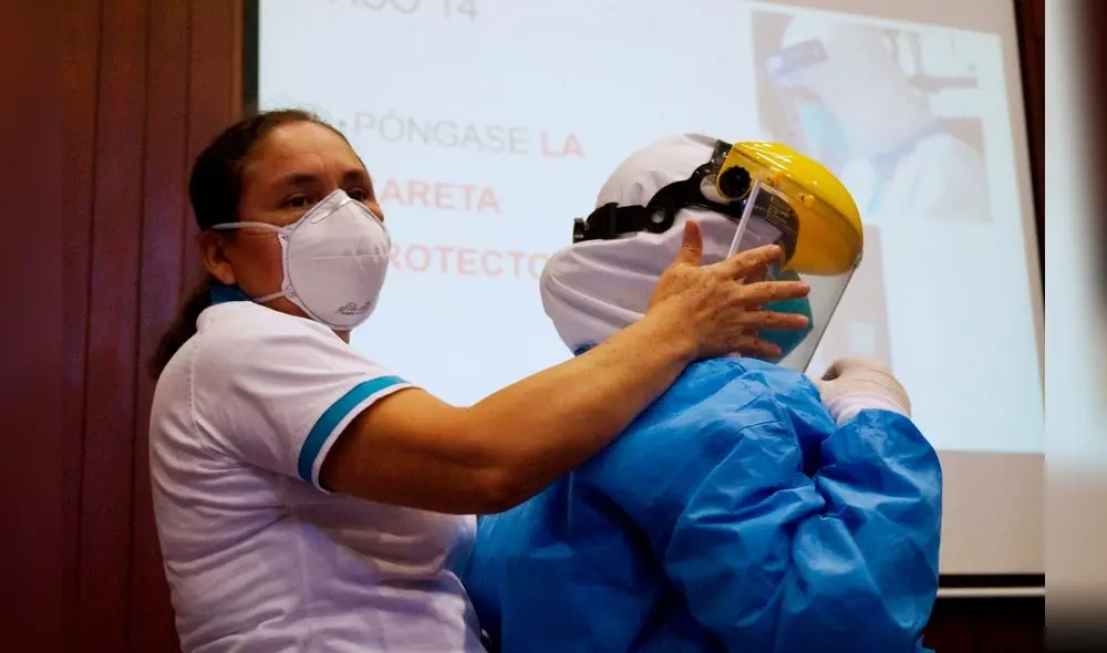 Profesionales recibieron EPP