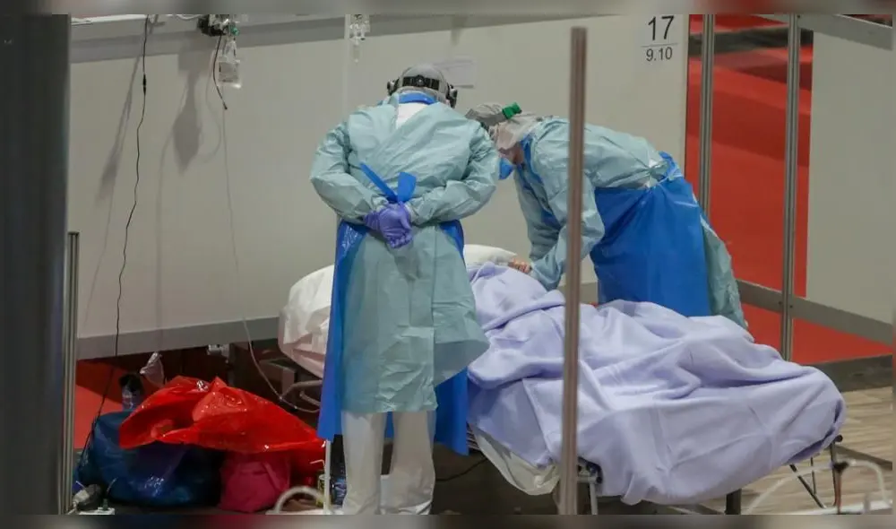 España mantiene la tendencia de los 400 fallecidos diarios por coronavirus. Foto: Internet.