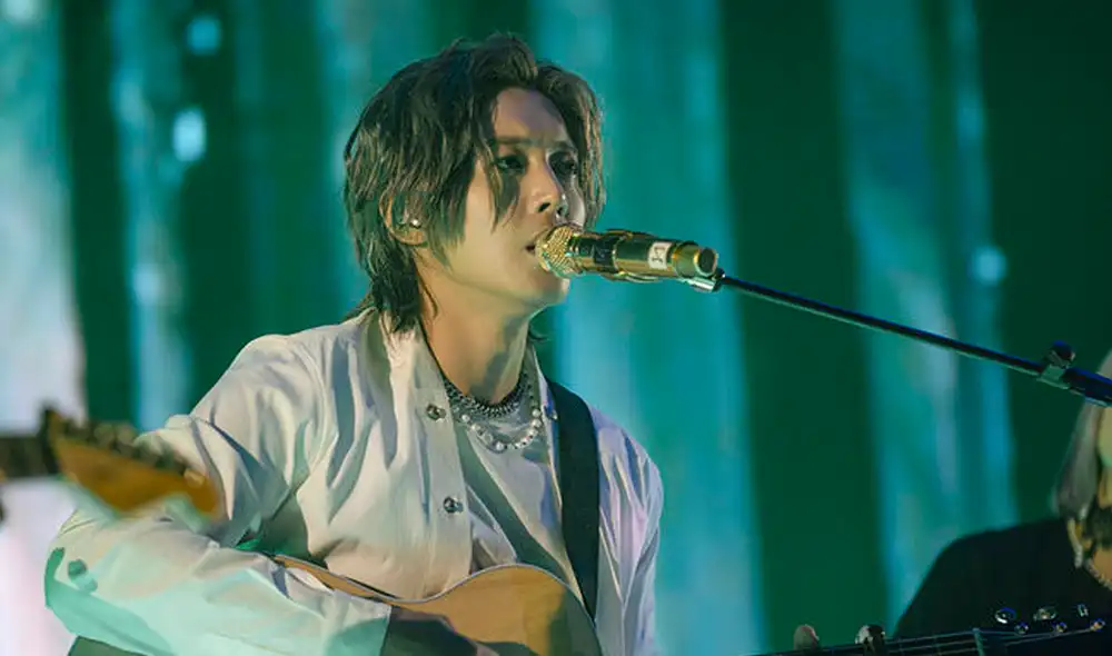 Kim Hyun Joong en su concierto virtual A bell of blessing. Foto: HENECIA