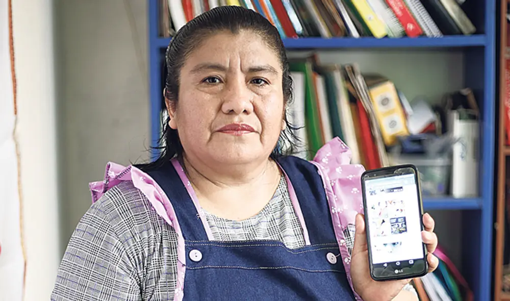Maestra. Marisol Angulo ama ser docente. En estos meses no paró, ni cuando tuvo COVID-19. (Foto: Antonio Melgarejo)