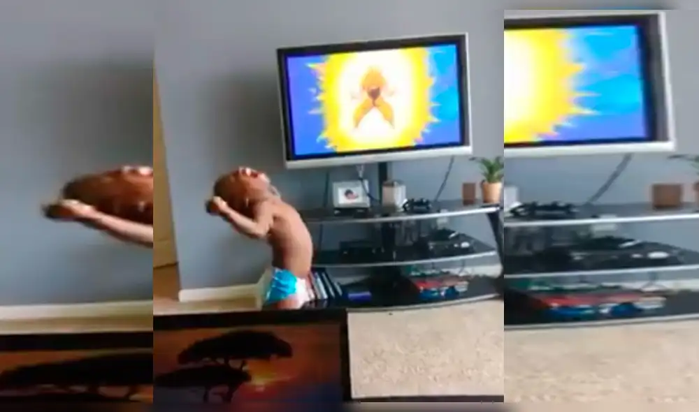 Facebook Viral: Su hijo veía episodio de Dragon Ball Z y tiene increíble reacción [VIDEO]
