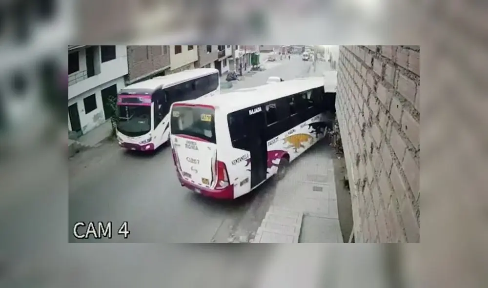 SJL choque vivienda accidente de tránsito SJL choque vivienda accidente de tránsito