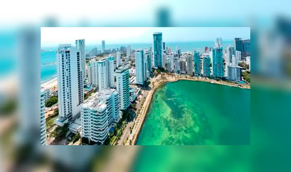 Tras la cuarentena en Colombia, el mar de Cartagena mejoró sus condiciones ambientales. Foto: La Nación