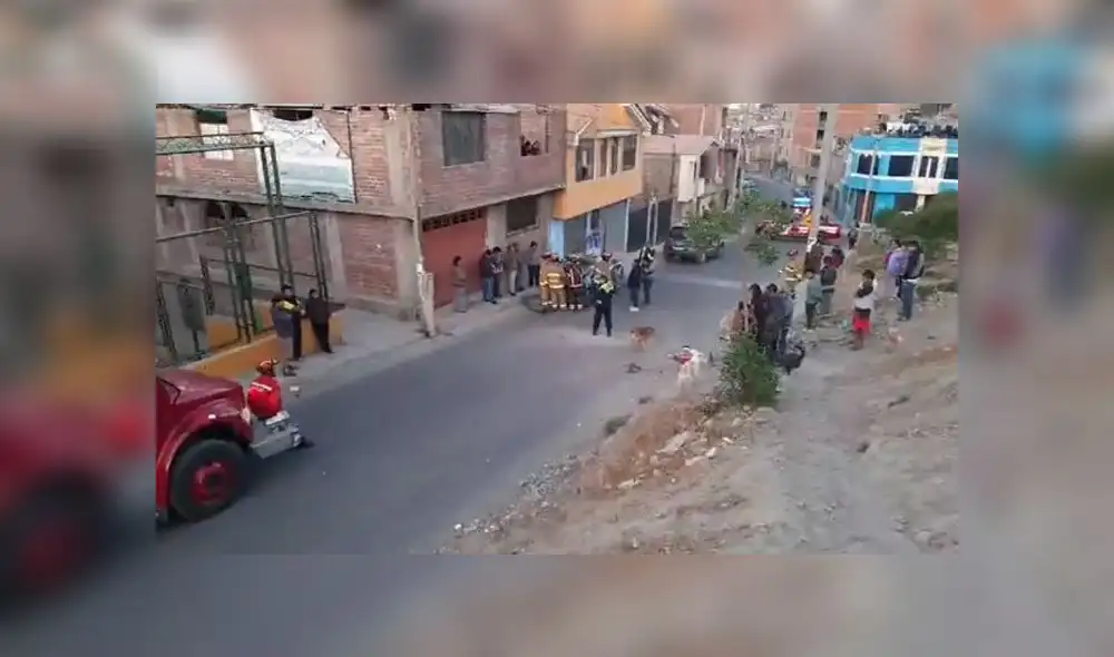 Chofer terminó despistando su vehículo en el distrito de Paucarpata.