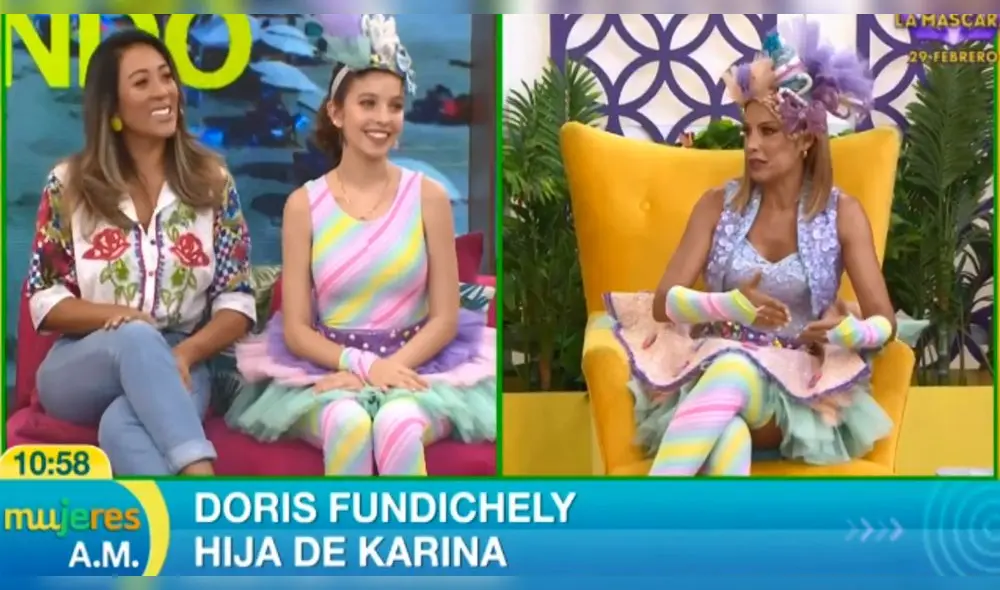 Dori Fundichely hija de Karina Rivera