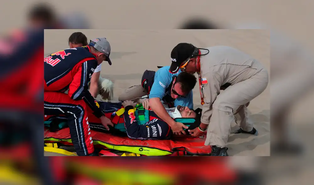 Dakar 2019: Stéphane Peterhansel estrelló su auto y abandonó en la penúltima etapa