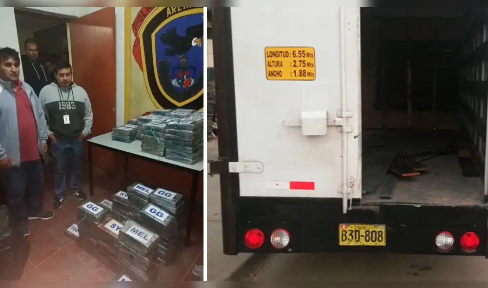 Camión con cocaína en Tumbes.