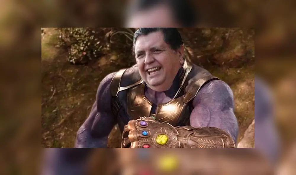 Facebook: Recrean caso Alan García con famosa escena de Avengers Infinity War [FOTOS]