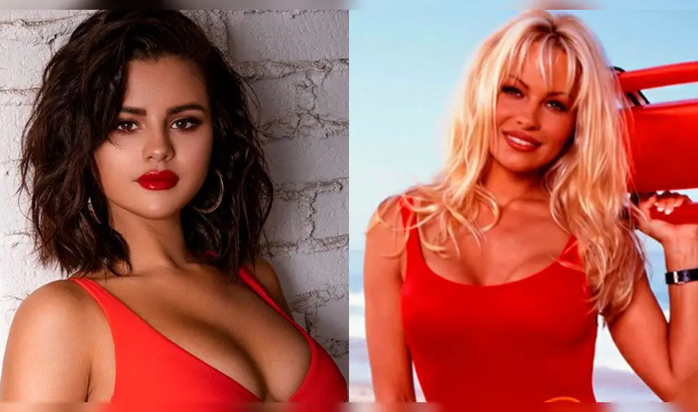 Selena Gomez y su parecido con Pamela Anderson