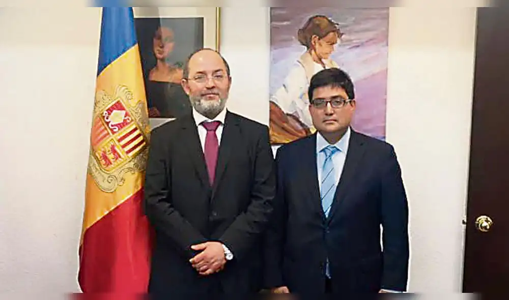 Jueza de Andorra incauta cuentas de Edwin Luyo y Santiago Chau