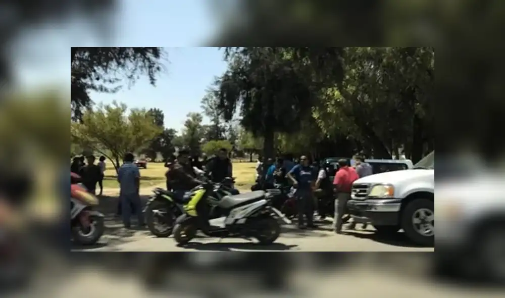Turistas de la Ciudad de México iniciaron una pelea en un balneario de Ixmiquilpan. (Foto: El Universal)