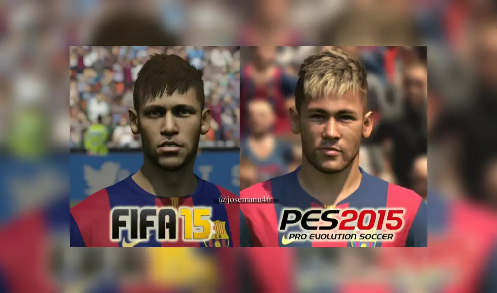 Fifa o Pes: ¿Quién tiene los futbolistas más parecidos a la vida real? [FOTOS Y VIDEO]