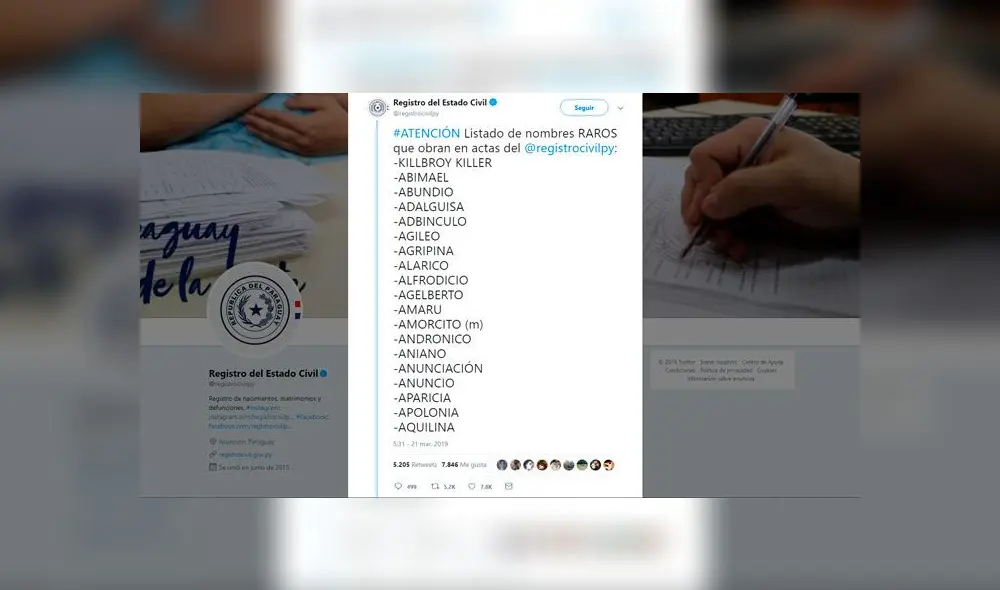 ‘Por fin bienvenido carajo’: el insólito nombre que le pusieron al nacer