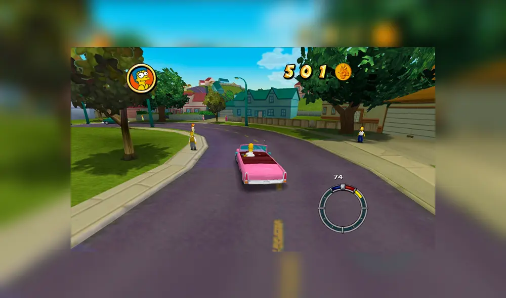 The Simpsons Hit & Run fue catalogado por la prensa como un "clon de GTA" pero gozó de gran éxito entre los fans.