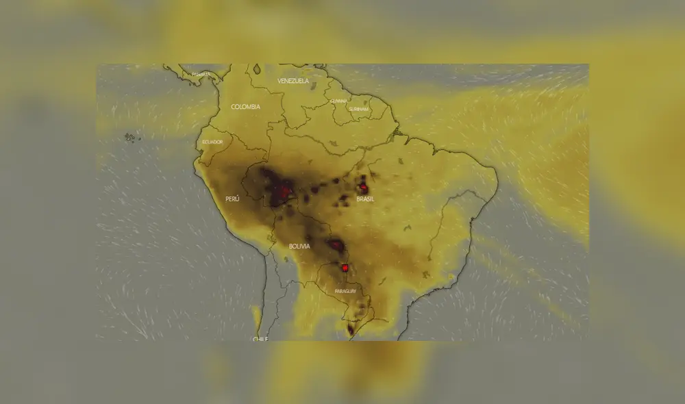 Incendio en Amazonas. Incendio en Amazonas.