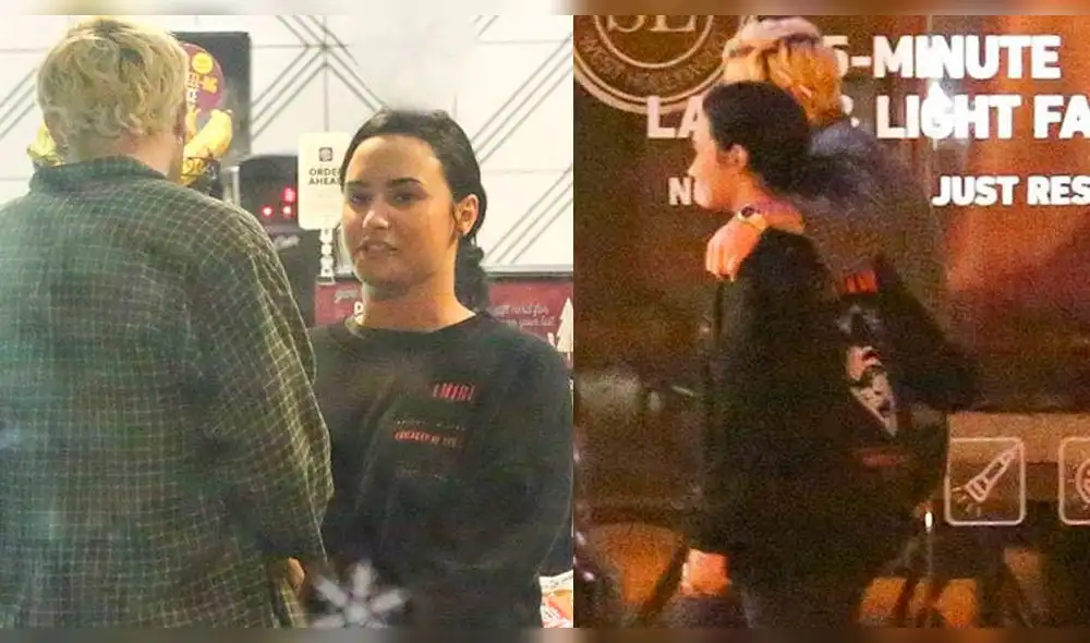 Demi Lovato aparece besando a Henry Levy tras salir de rehabilitación [FOTOS]
