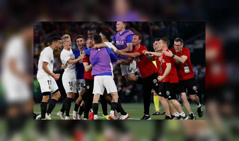 ¡Valencia campeón de la Copa del Rey! Barcelona fue superado 2-1 por el conjunto Che [RESUMEN]