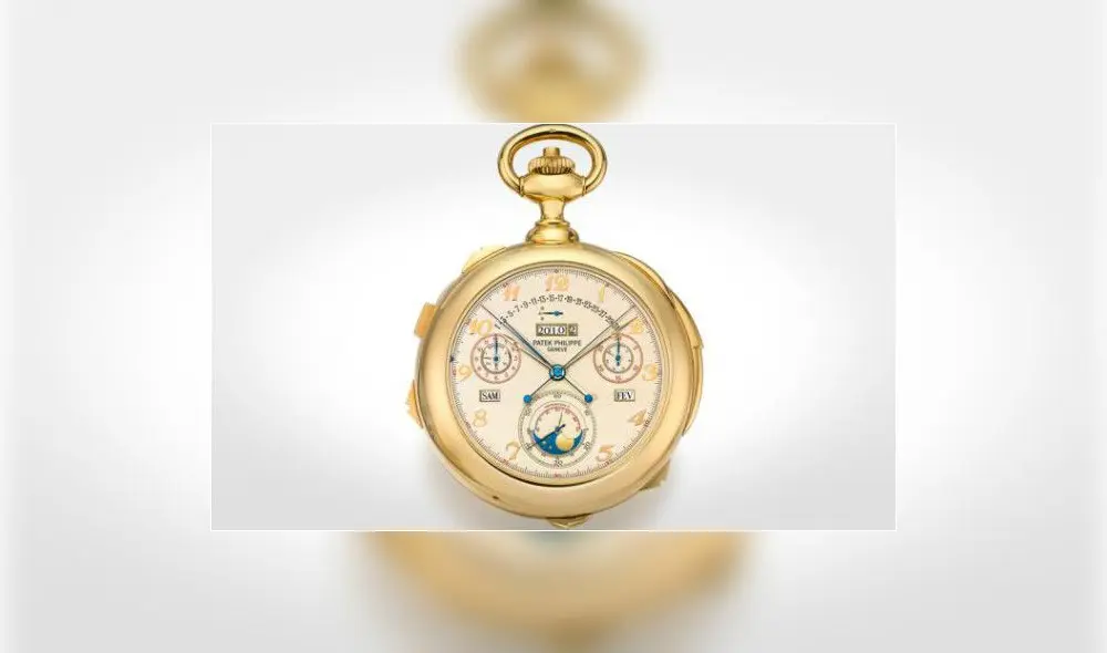 Sotheby's subastará reloj "Calibre 89" Patek Philippe Sotheby's subastará reloj "Calibre 89" Patek Philippe