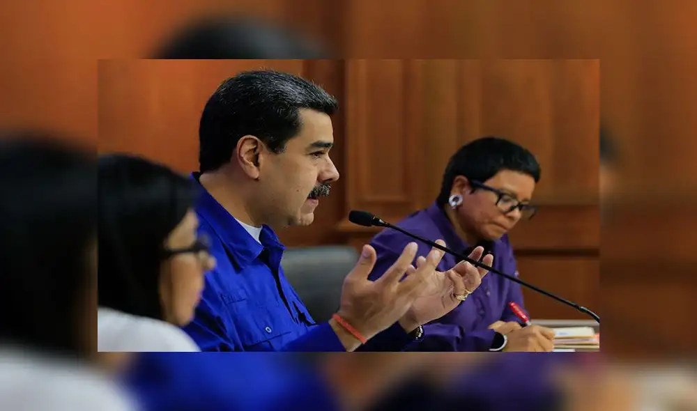 "Estamos consiguiendo todos los kit de diagnóstico (del coronavirus)", indicó Nicolás Maduro. Foto: Prensa Miraflores (Europa Press)