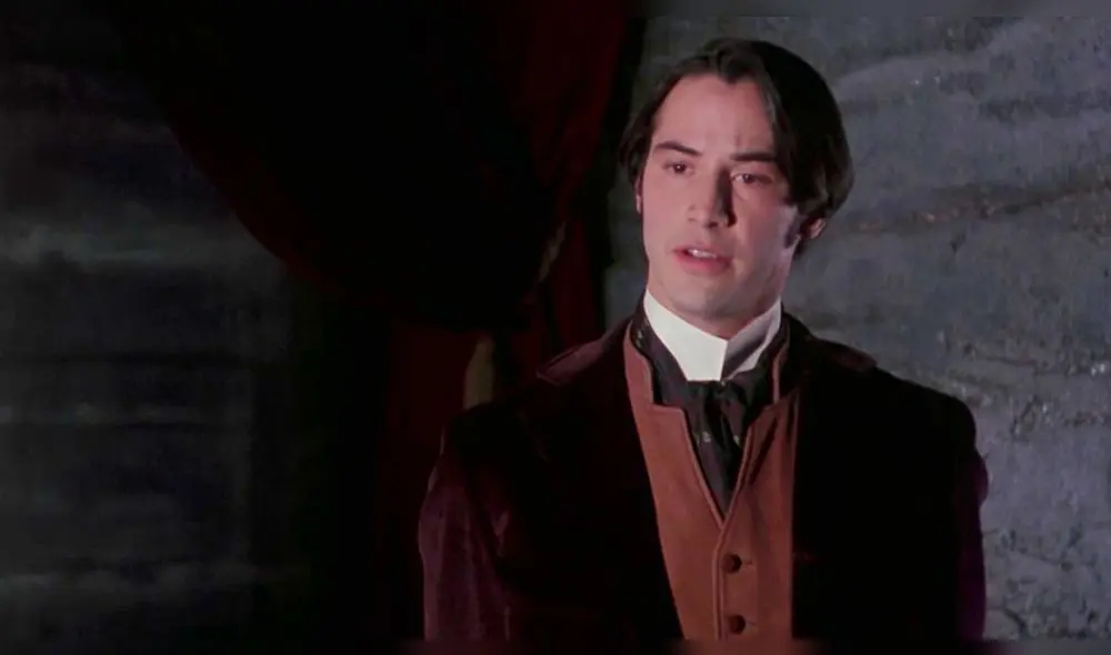 Keanu Reeves dio vida a Jonathan Harker - Crédito: American Zoetrope