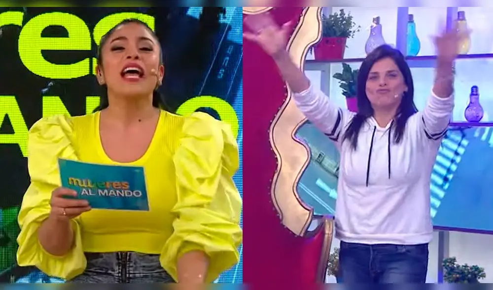 Las conductoras del programa Mujeres al mando provocaron las risas de todo el set del espacio | FOTO: Latina