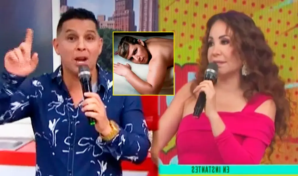 Néstor Villanueva se presentó en el programa “América hoy”. Foto: capturas América TV Néstor Villanueva se presentó en el programa “América hoy”. Foto: capturas América TV