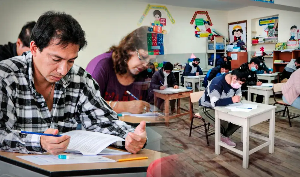 Según el cronograma del Minedu, los profesores deberán seleccionar la región de su preferencia para nombrarse. Foto: composición LR/Andina/Minedu