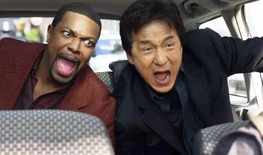Jackie Chan y Chris Tucker son protagonistas de "Una pareja explosiva". Foto: New Line Cinema