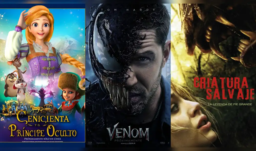 Cartelera: Los estrenos para esta semana en el cine [TRÁILERS]