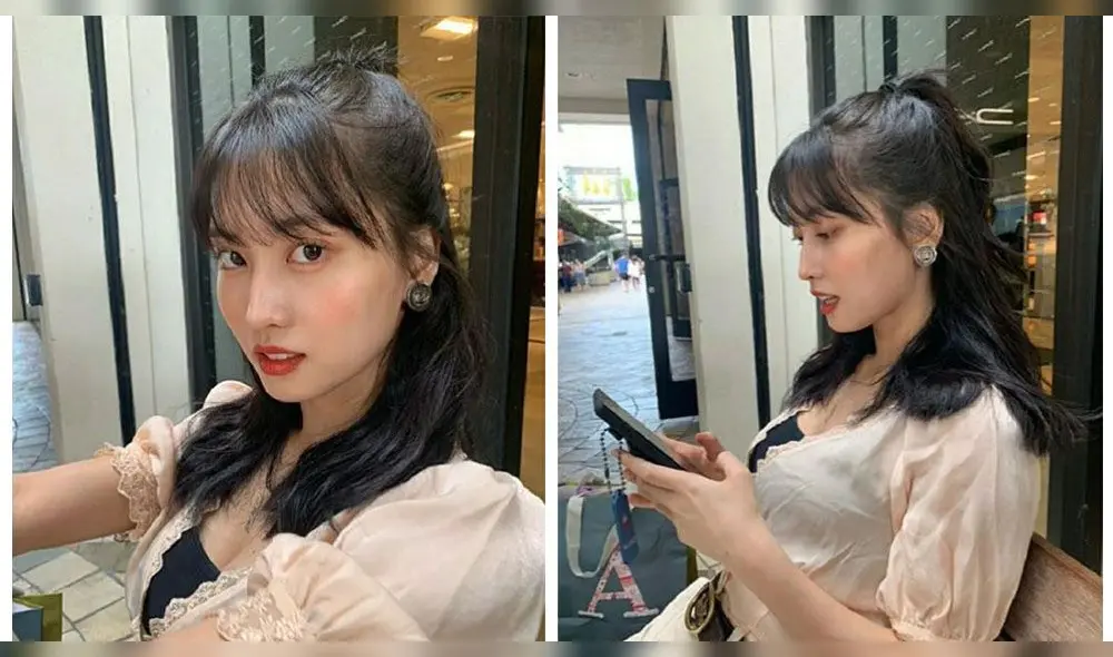 Los fans de TWICE alabaron la belleza en los selfies de Momo.