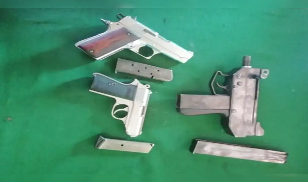 Puno: Incautan armas de fuego en Cabanillas