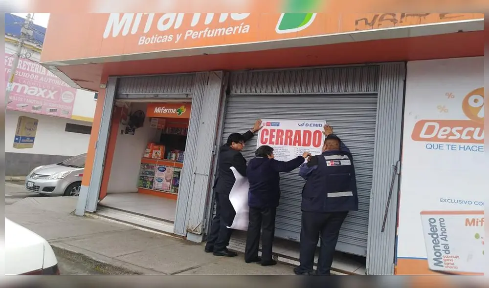 Intervención de la Dirección Ejecutiva de Medicamentos, Insumos y Drogas de Tacna intervino una vez más las boticas.