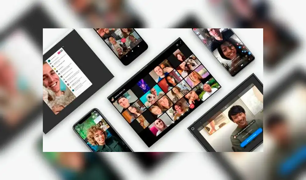 Se pueden crear videollamadas en grupo de hasta 50 personas.