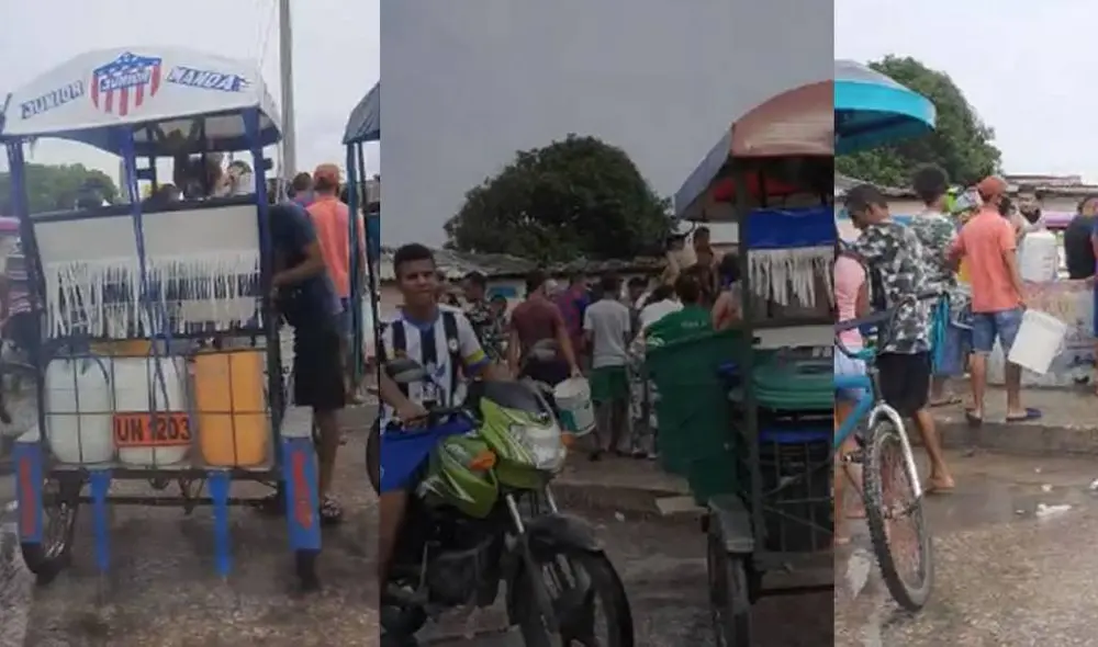Las personas no respetaron el distanciamiento social ni usaron tapabocas. Foto: Captura/Zona Cero Las personas no respetaron el distanciamiento social ni usaron tapabocas. Foto: Captura/Zona Cero