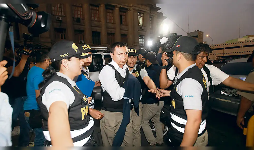 En la antesala a la prisión preventiva, Edwin Oviedo es detenido por 10 días 