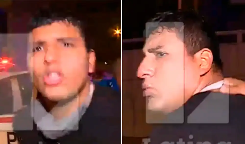 La intervención se realizó en Surco. Foto: Captura/Latina.