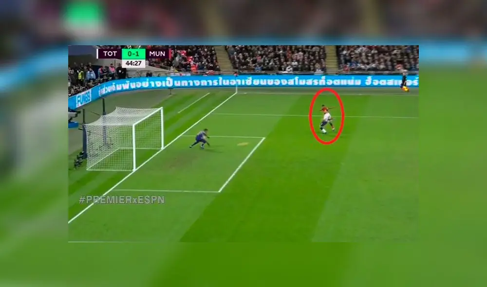 Manchester United vs Tottenham EN VIVO: perfecta definición de Rashford para el 1-0 en Wembley [VIDEO]