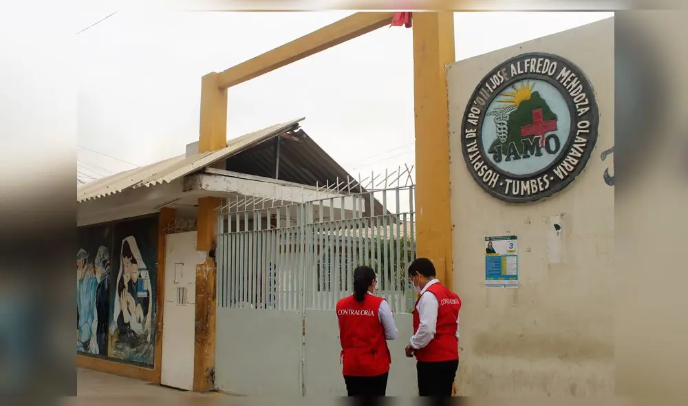 Contraloría detectó perjuicios económicos en hospital de Tumbes