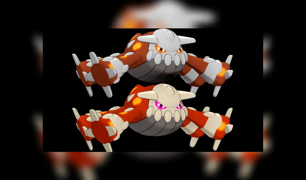 Heatran shiny llega a las incursiones de Pokémon GO