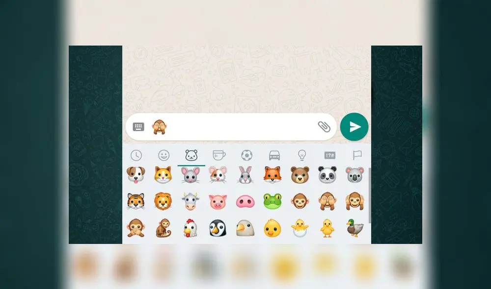 El emoji del monito tapándose la cara.